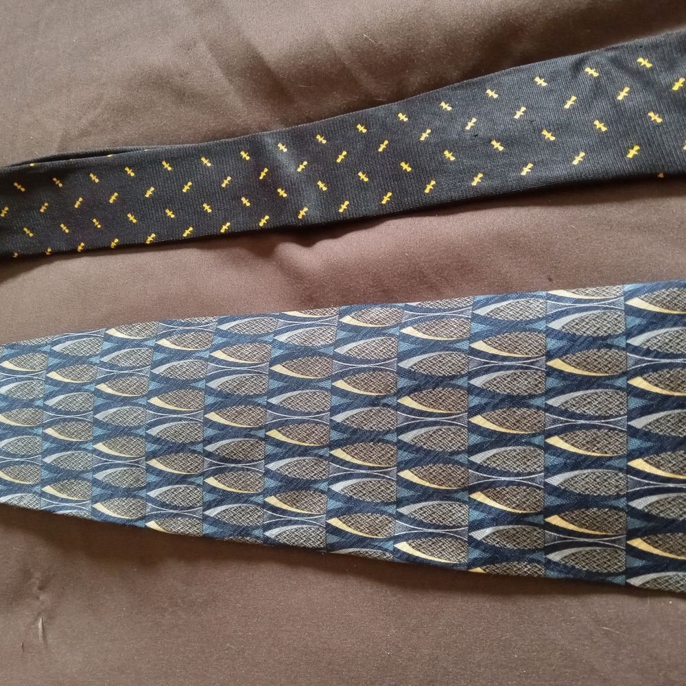 Two Men's Ties. Daniel De Fasson & "Sir" by Botany